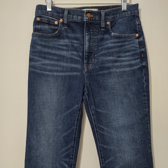 Madewell High-Rise Slim Demi-Boot Jeans - Picture 2 of 16